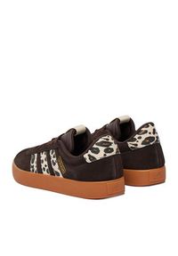 Adidas - adidas Sneakersy CEO-VL COURT 3.0 KI3347 Brązowy. Kolor: brązowy. Materiał: zamsz, skóra #8