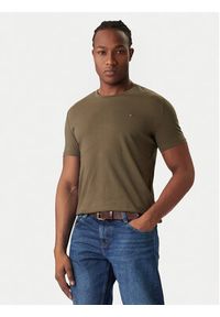 Tommy Jeans T-Shirt DM0DM21579 Kolorowy Regular Fit. Materiał: bawełna. Wzór: kolorowy #10