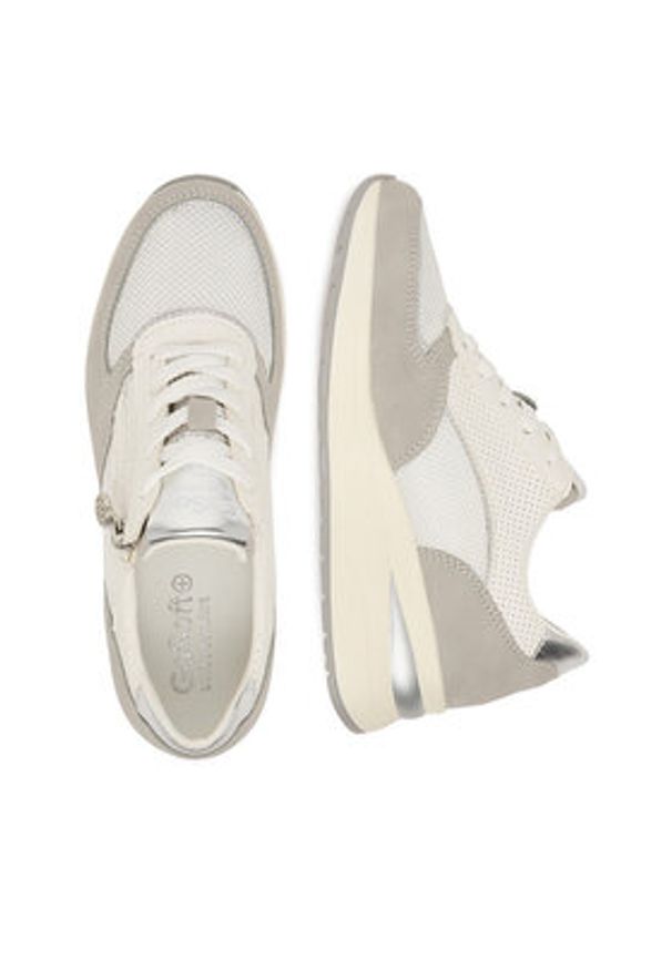 Go Soft Sneakersy CEO-WS2P260-03 Szary. Kolor: szary. Materiał: materiał
