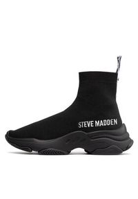 Steve Madden Sneakersy Master SM11001442-04004 Czarny. Kolor: czarny. Materiał: materiał #8