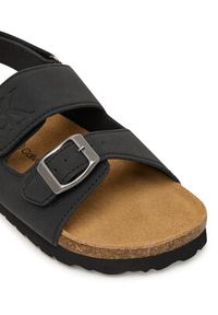 Calvin Klein Sandały Velcro V3X2-83328-0315 S Czarny. Kolor: czarny. Materiał: skóra #6