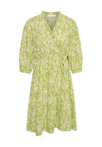 Karen by Simonsen Sukienka letnia Helia 10104311 Zielony A-Line Fit. Kolor: zielony. Materiał: wiskoza. Sezon: lato #2