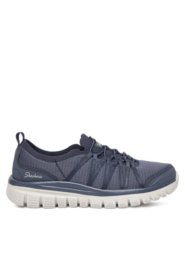 skechers - Sneakersy Skechers. Kolor: niebieski