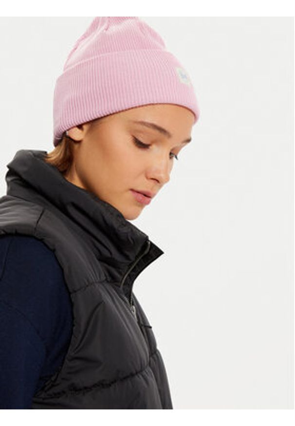 Buff Czapka Crossknit Beanie Camelia 132891.519.10 Różowy. Kolor: różowy. Materiał: materiał