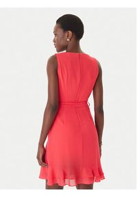 Morgan Sukienka koktajlowa 241-ROSVAL Różowy Regular Fit. Kolor: różowy. Materiał: syntetyk. Styl: wizytowy #5