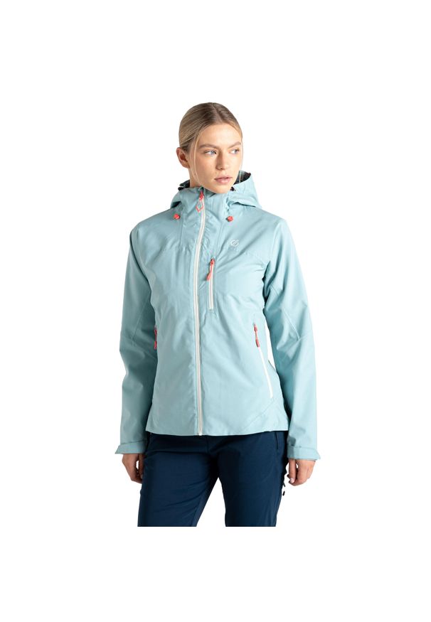 DARE 2B - Damska Kurtka Wodoodporna Torrek II Colour Block. Kolor: niebieski. Sport: turystyka piesza
