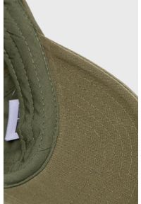 Deus Ex Machina czapka bawełniana kolor zielony z aplikacją. Kolor: zielony. Materiał: bawełna. Wzór: aplikacja #2