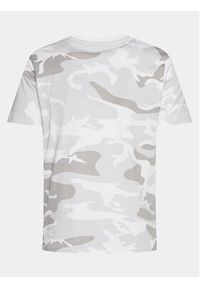 Alpha Industries T-Shirt Basic T Small Logo Camo 188505C Szary Regular Fit. Kolor: szary. Materiał: bawełna