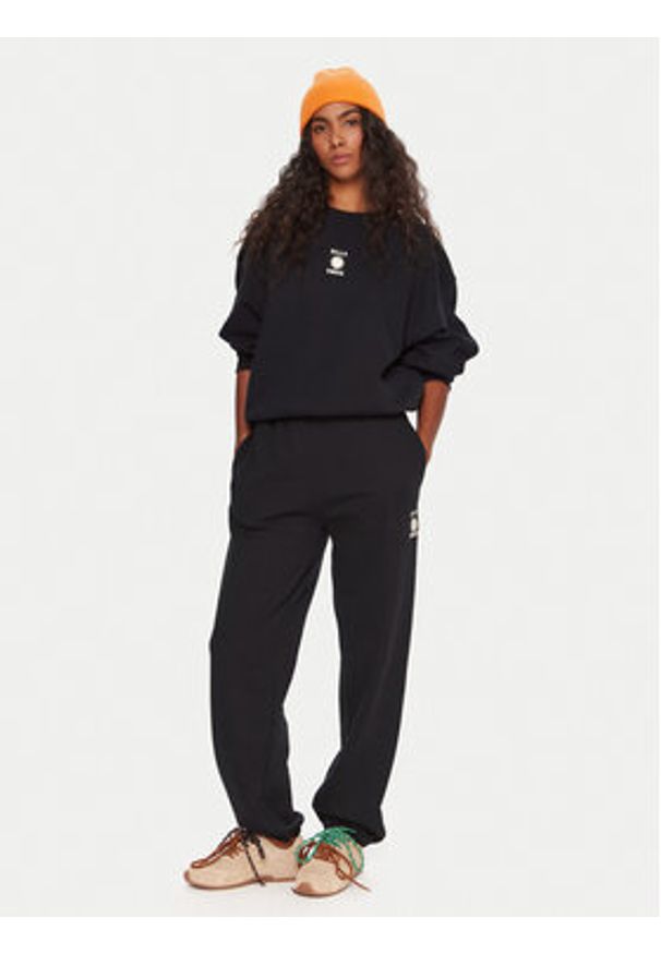 Billabong Spodnie dresowe So Sunny EBJFB03003 Czarny Relaxed Fit. Kolor: czarny. Materiał: bawełna