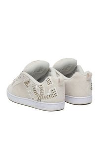 DC Shoes Sneakersy EO-COURT GRAFFIK SE DC01666102 Écru. Materiał: zamsz, skóra #8