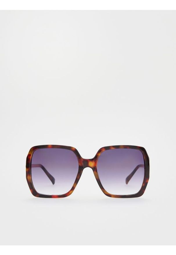 Reserved - Okulary przeciwsłoneczne - brązowy. Kolor: brązowy