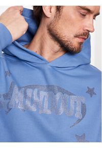 Mindout Bluza Starlight S2023-1 Niebieski Regular Fit. Kolor: niebieski. Materiał: bawełna