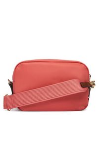 TOMMY HILFIGER - Tommy Hilfiger Torebka Popette Camera Bag AW0AW17704 Koralowy. Kolor: pomarańczowy. Materiał: skórzane #3