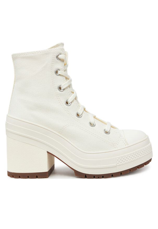 Trzewiki Converse. Kolor: kremowy