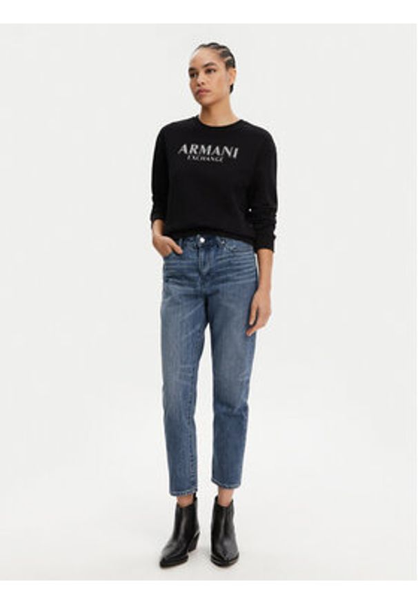 Armani Exchange Jeansy XW000073 AF12845 MB001 Niebieski Boyfriend Fit. Kolor: niebieski