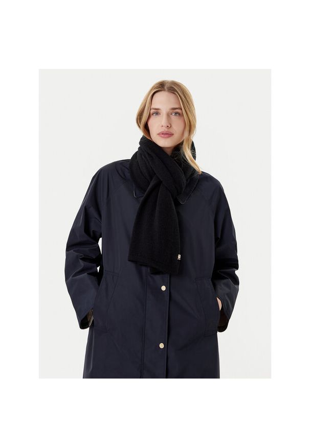 TOMMY HILFIGER - Szalik Tommy Hilfiger. Kolor: czarny