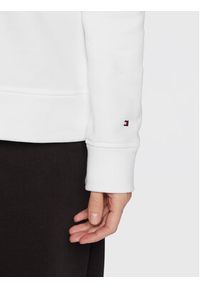 TOMMY HILFIGER - Tommy Hilfiger Bluza Foil WW0WW37181 Biały Regular Fit. Kolor: biały. Materiał: bawełna #3
