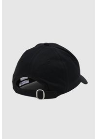 OFF-WHITE Czarna czapka z daszkiem z haftowanym Off, Rozmiar L. Kolor: czarny. Wzór: haft #4