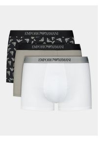 Emporio Armani Underwear Komplet 3 par bokserek 111625 4R722 18111 Kolorowy. Materiał: bawełna. Wzór: kolorowy