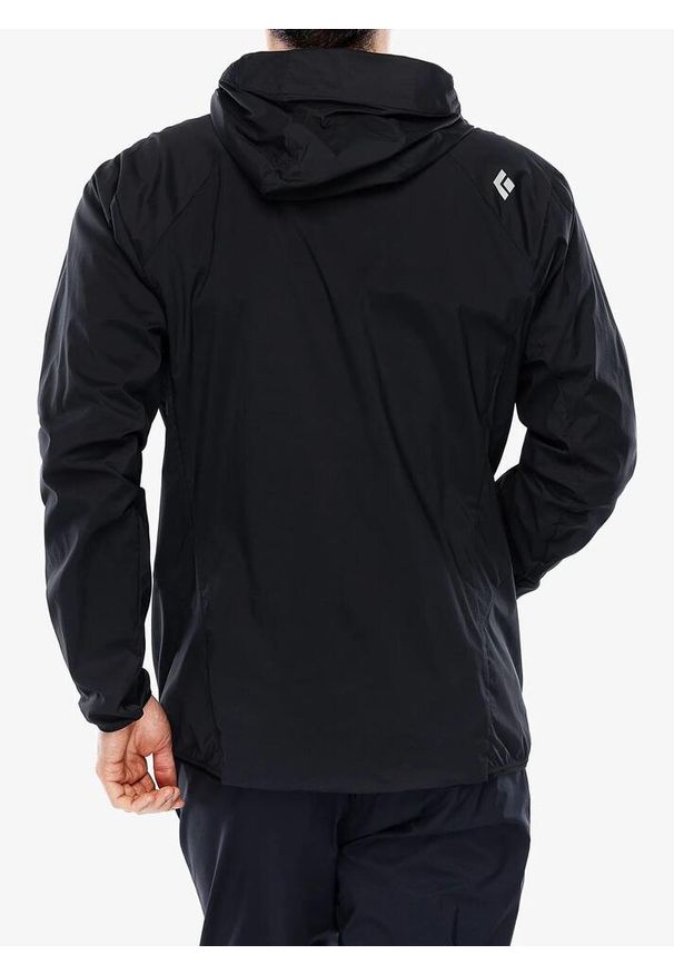 Kurtka softshell męska Black Diamond Alpine Start Insulated Hoody. Kolor: czarny. Materiał: softshell