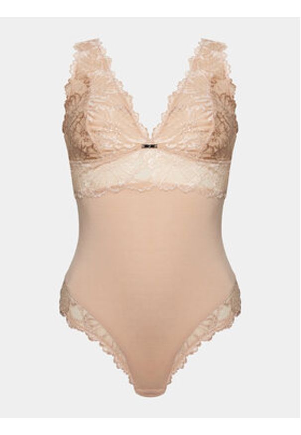 Emporio Armani Underwear Body 164743 3F221 03050 Beżowy. Kolor: beżowy. Materiał: syntetyk