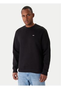 Tommy Jeans Bluza DM0DM20741 Czarny Regular Fit. Kolor: czarny. Materiał: bawełna #1