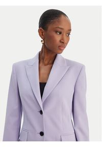 Hugo - HUGO Marynarka Asmalla-1 50533901 Granatowy Slim Fit. Kolor: niebieski. Materiał: syntetyk #2