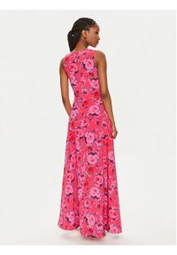 Morgan Sukienka letnia 241-RORAL.F Różowy Regular Fit. Kolor: różowy. Materiał: syntetyk. Sezon: lato #4