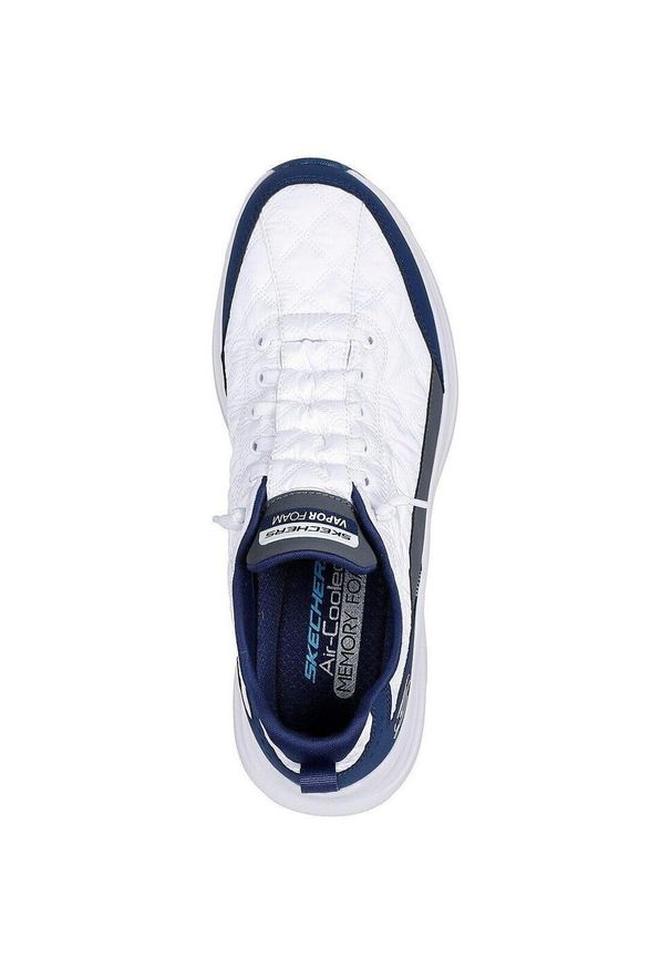 skechers - Adidasy Skechers Contour Foam - Cozy, Mężczyźni. Kolor: biały. Materiał: syntetyk, materiał