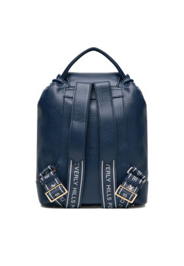 Beverly Hills Polo Club Plecak CEO-BHPC-C-017-09 Granatowy. Kolor: niebieski. Materiał: materiał