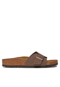 Klapki Birkenstock. Kolor: brązowy