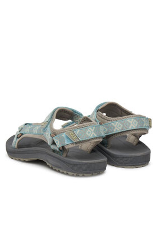 Jack Wolfskin Sandały Wave Breaker 4050291 Zielony. Kolor: zielony. Materiał: materiał