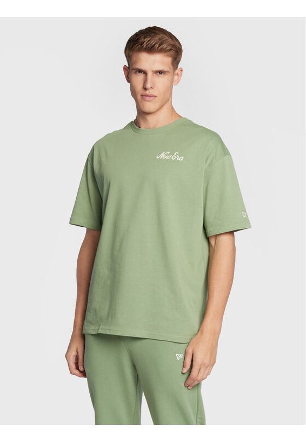 New Era T-Shirt Food Graphic 60284765 Zielony Oversize. Kolor: zielony. Materiał: bawełna