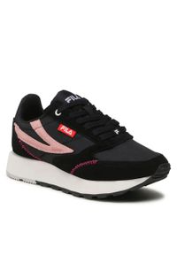 Sneakersy Fila Run Formation Wmn FFW0298.83241 Black/Pale Rosette. Kolor: czarny. Materiał: skóra. Sport: bieganie #1