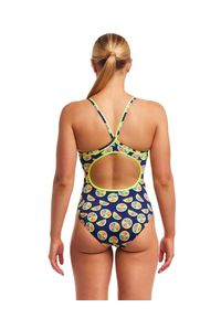 FUNKITA - Strój pływacki jednoczęściowy damski Funkita Diamond Back One Piece. Kolor: wielokolorowy, żółty