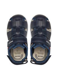 Geox Sandały B Sandal Flaffee Boy B4559B 08515 C4002 S Granatowy. Kolor: niebieski #6