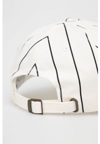 Karl Kani czapka bawełniana kolor biały wzorzysta. Kolor: biały. Materiał: bawełna #4