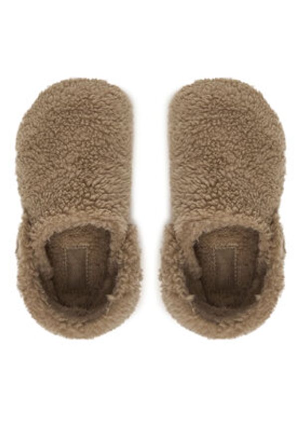 Crocs Kapcie Classic Cozzzy 210856 Beżowy. Kolor: beżowy. Materiał: materiał
