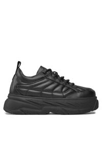 Hugo Sneakersy Jodene Tenn 50513325 Czarny. Kolor: czarny