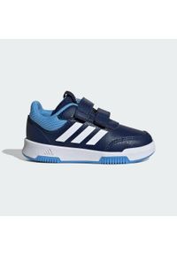 Adidas - Tensaur Hook and Loop Shoes. Kolor: biały, wielokolorowy, niebieski. Materiał: materiał