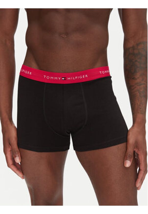 TOMMY HILFIGER - Tommy Hilfiger Komplet 3 par bokserek UM0UM02763 Czarny. Kolor: czarny. Materiał: bawełna