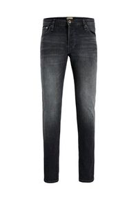 Jack & Jones Jeansy Glenn 12289778 Czarny Slim Fit. Kolor: czarny