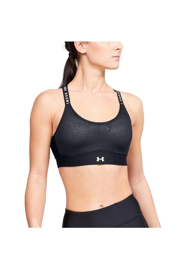 Biustonosz sportowy Under Armour Infinity Mid Bra. Kolor: czarny