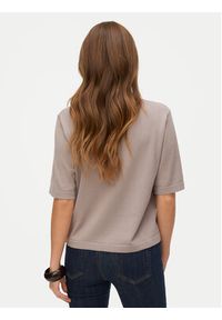 Vero Moda Sweter Silje 10320460 Szary Oversize. Kolor: szary. Materiał: wiskoza #4