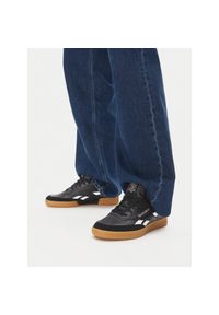 Sneakersy Reebok. Kolor: czarny. Model: Reebok Club #1