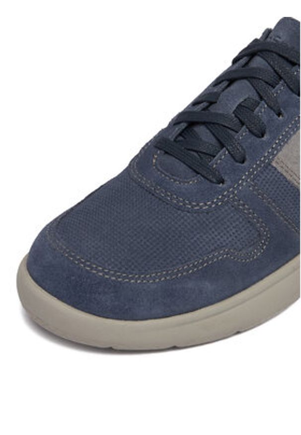 Go Soft Sneakersy CEO-CIRO-101 MB Niebieski. Kolor: niebieski. Materiał: skóra, zamsz