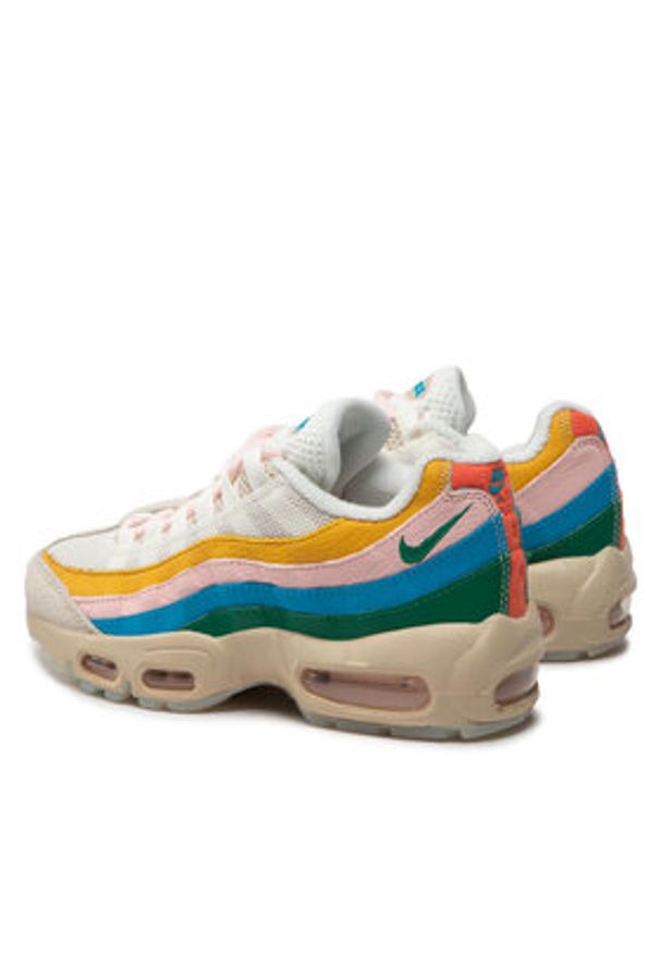 Nike Sneakersy Air Max 95 DQ9323 200 Beżowy. Kolor: beżowy. Materiał: zamsz, skóra. Model: Nike Air Max