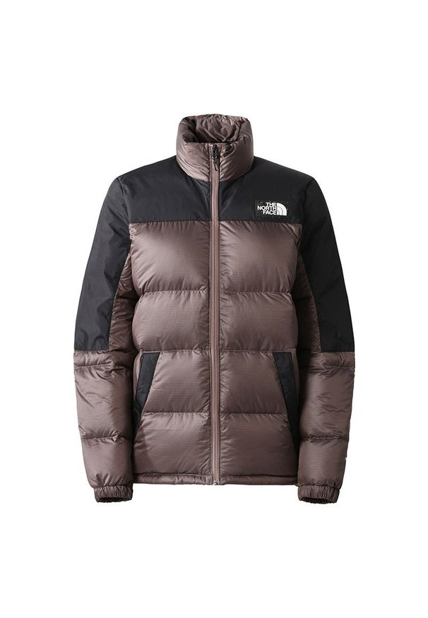 Kurtka The North Face Diablo 0A7ZFT7T41 - czarno-brązowa. Kolor: brązowy, wielokolorowy, czarny. Materiał: materiał, poliester, puch