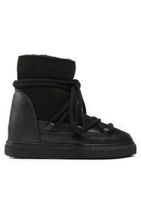 Inuikii Śniegowce Classic Wedge 75203-005 Czarny. Kolor: czarny. Materiał: zamsz, skóra