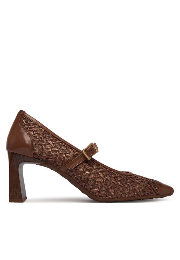 Hispanitas Czółenka RHV264609 C007 Brązowy. Kolor: brązowy. Materiał: materiał